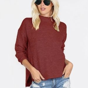 Maroon Sweater